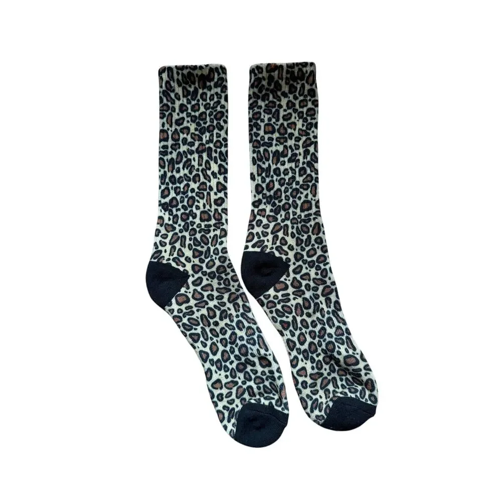 Leppard socks